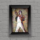 Queen Freddie Mercury 8x10in Poster Freddie Of Queen Tribute Free Shipping