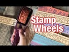 Stampin Up Wheel Around Border Roller Stamps 2  1    Rollagraph   Ink You Pick