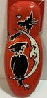Vintage Extra Large Kirchhof Halloween Clicker Noisemaker Decoration Witch Rare