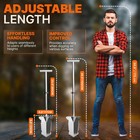 Ckg Adjustable Shovel For Metal Detecting Stainless Steel 304 Portable   Used