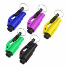 Emergency Window Glass 5pcs Hammer Car Breaker Tool  Belt Cutter Key Chain Free