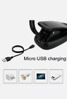 Mini Led Reading Book Light W  Flexible Clip Usb Rechargeable Desk Table Lamp Us