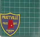 Prattville Al Alabama Police Shoulder Patch  fountain City  - New Condition