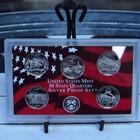 2006 s  United States Mint Silver Proof Set - 10 Coins - Ogp   Coa Included
