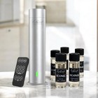 Aroma Mini Diffuser 1200 Sqft Black Or Silver W  5 Scents 20ml Hotel Collection