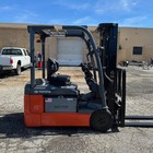 2021 Toyota 8fbe20u 4000lb Used Electric Forklift Triple Mast Sideshift 5307 Hrs