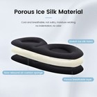 Travel Eyes Shade Sleeping Mask Silk Soft Smooth Blindfold Cover Rest Relax Aid