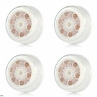 4-pk Radiance Facial Brush Head Replacements Mia Aria Smart Fits All Clarisonic