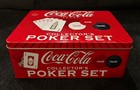 2004 Coca Cola Collector s Poker Set - New - 240 Chips   Deck Of Cards