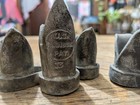Antique Decorative Lead Frogs For Garden