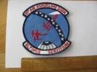 Vintage Usaf  71st  71  Air Refueling Squadron   4   Sew On Patch  Rare