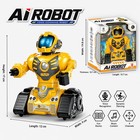 White Voice Control Robot With Talking  Singing And Dancing