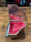 Vintage Washington Dc Piano Trinket Box With Pink Liner 40s Occupied Japan