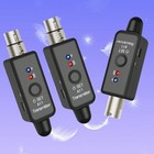 Professional Wireless Xlr Adapter System With Dual Tx rx For Mic  Guitar   Mixer