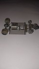 Vintage 1 24 Scale Brass Wire Slot Car Chassis With Motor