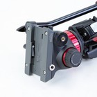 Manfrotto Mt055xpro3 Black Aluminum Tripod With Mvh502ah Pro Video Head  1880823