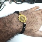 Shri Laxmi Yantra Seven Chakras Crystals Adjustable Bracelet For Men   Women