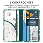 Cobak Car Registration   Insurance Holder - Vehicle Glove Box Organizer  Auto