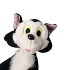 Disney Figaro Plush Cat Stuffed Animal Black White Stuffed Toy