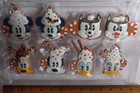 Mickey Mouse   Friends Christmas Ornament Set Disney Parks Lot 