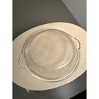Glasbake Replacement Lids 507  506 Vintage Poppy Design 61 2   71 2 Round Usa 