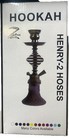 2 Hose Hookah Henry Edition  12  Small Water Pipe Shisha Nargila Set Colors Vary