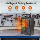 Comfort Zone Milkhouse Style Electric Portable Utility Heater With 3-prong Plug
