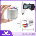 20gauge Silver Aluminum Crafts Wire 400ft  For Jewelry Crafting  Gemstone Metal