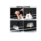    3d Hd Star Logo 2 Door Projector Welcome Light Badge Honda Accord 2003-12   