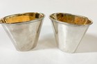 George Iii Pair Of Gilt Sterling Silver Beakers Edward Thomason 1794
