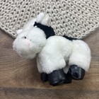 Vintage Cow Plush Stuffed Animal 6  