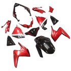 Amotopart Fairing Kit For Honda Cb1000r 2008-2015 Red Black