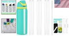 Replacement Water Bottle Straws For 24oz 32oz Sports Cups 6 Pack