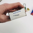 2x American A1107grnkd Padlock Green Anodized Aluminum 3in Sh Keyed Differently