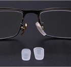Eyeglasses Nose Pads Cover 6 Pairs Soft Silicone Slip-on Piece anti    