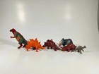 Vintage Dinosaur Toy Collection Lot Several Brands Marx Starlux 6 Museum Figures