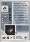 2016-17 Sp Game Used Rookie Sweaters 206 499 Dylan Strome  rs-ds Au7
