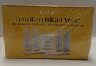 Gigi Brazilian Bikini Wax Microwavable Hard Wax Kit For Coarse Hair  8 Oz