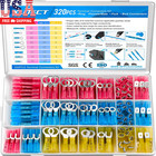 260pcs Heat Shrink Wire Connectors Kit  Electrical Waterproof Crimp Butt Termina