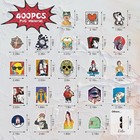 Waterproof Vinyl Stickers Random Decals For Laptop Skateboard And Water Bottles