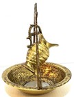 Vintage Jewish Hebrew Mayim Achronim Washing Set Judaica Judaism Lions Of Judah