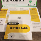 Eye Wash Station Portable Eye Wash Kit Emergency Wall Mounted Station 500ml
