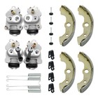 Front Brake Wheel Cylinders   Shoes Kit For Honda Rancher 350 Trx350 2000-2003