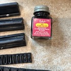 Com-pac Uniform Clothing Marking Kit Stencil Stamp Bean Mfg  Bonsall Calif Red