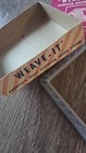 Vintage 4    Blue Weave-it Weaving Loom   2 Booklets