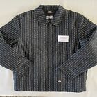 End X Dickies Men s Insulated Lined Pinstriped Eisenhower Jacket Xl