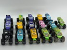 Lot 16 Custom Disney Cars Hot Wheels Monster Jam Diecast Trucks Pixar Rare Htf