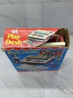Vtg Fisher Price Play Desk In Original Box Great Shape Made In Usa