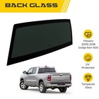 Rear Back Window Glass Nonheated Replacement For 2009-2018 Dodge Ram 1500 New