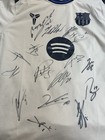 Fc Barcelona Squad Signed Jersey Shirt With Proof   Coa
